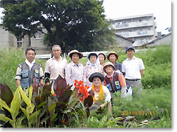 六郷土手花壇のメンバー