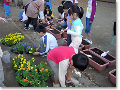 子どもの庭の活動